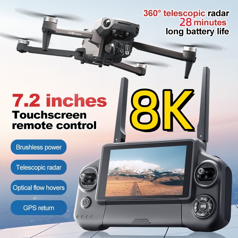 Drone Gimbal Brushless - Drone RC con Gimbal a 3