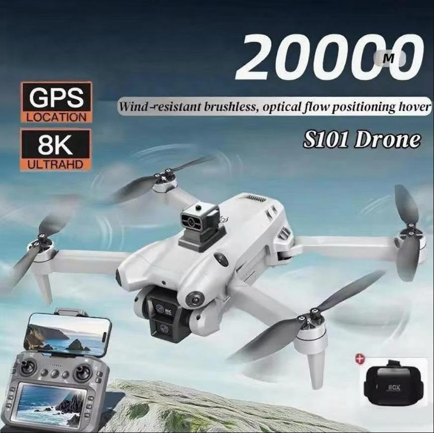 Drone Gimbal 2 Axis - Xiaomi S101 Drone 8K HD Professionale